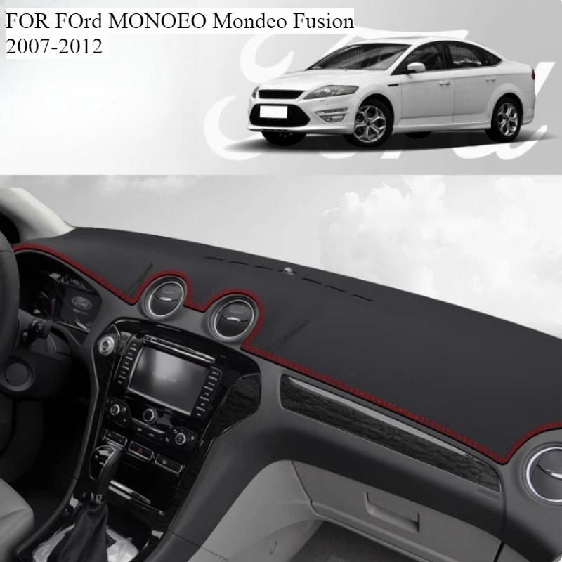 

ДЛЯ FOrd MONOEO Mondeo Fusion 2007-2012 Автомобильный коврик на панель приборов Dashmat Накладка на панель приборов Защита от солнца Покрытие панели приборов Ковер Аксессуары front A