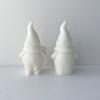 Gnome Candle Silicone Mould Cute Valentines Heart Dwarf Plaster Silicone Mold Old Man Ornaments Mold for DIY Crafts