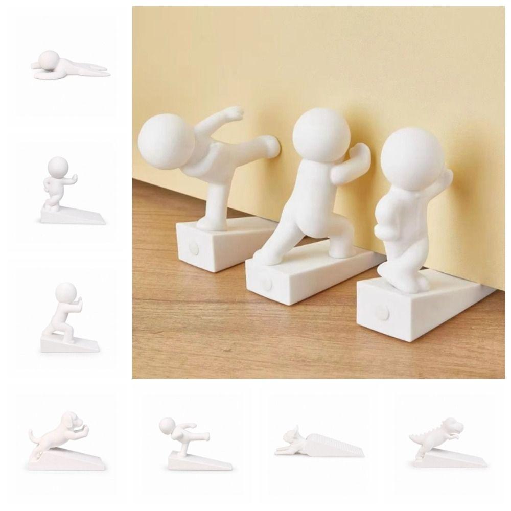 Non-Slip Door Stopper 3D Printed Door Wedge Multi-purpose Anti-slip Door Stopper Household