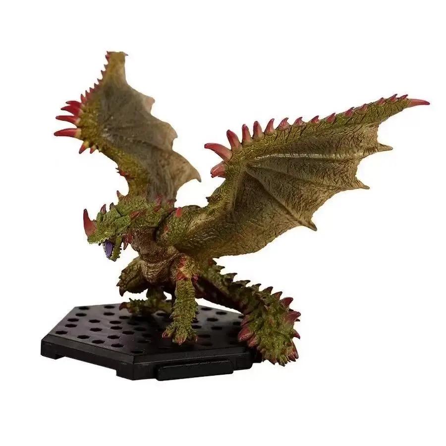 Genuine Scale Model Monster Hunter Rise of Dawn Series Male VALSTRAX Rathalos Nargacuga Velkhana Action Figure Toys