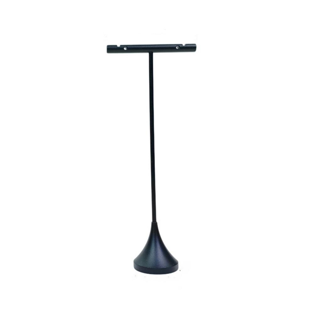 Aluminum Zinc Zinc Alloy T-Shape Earring Display Stand Dangle Jewelry Ring Organizer Jewelry Storage