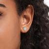 0.2-5ct Moissanite Stud Earring for Women Men Round D Color Diamond 925 Silver 18K Gold Plated Jewelry with