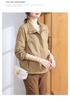 Spring 2026 Fashion Trench Coat for Middle-Aged and Elderly Women - Elegant Short Jacket for Mother's Day
