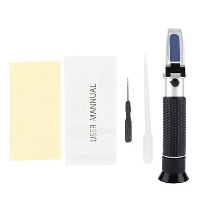 Handrefraktometer 0-100 Prozent Salinität Salinometer Meerwasser Salzkonzentration Tester Messgerät