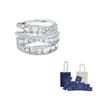 Swarovski Twist Wrap Crystal-embellished Ring