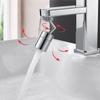 2 Mode Kitchen Faucet Extension Pipe 360 ° Rotary Faucet Nozzle Adapter Bathroom Sink Accessories Bathroom Shower WBL