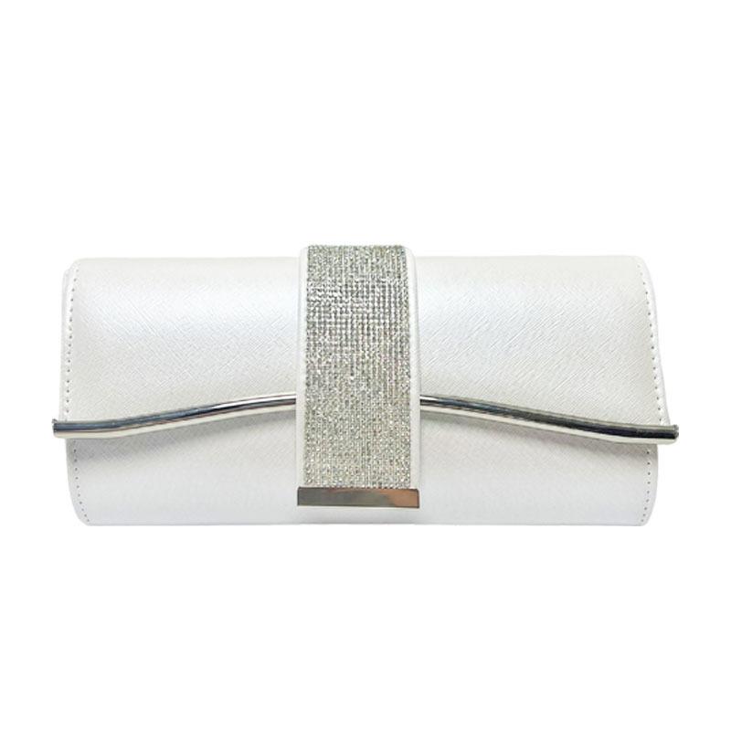 2025 New Luxury Rhinestone Clutch Purse Women Designer Sparkle Evening Bag Bride Wedding Party Prom Handbag for Dresses Gifts