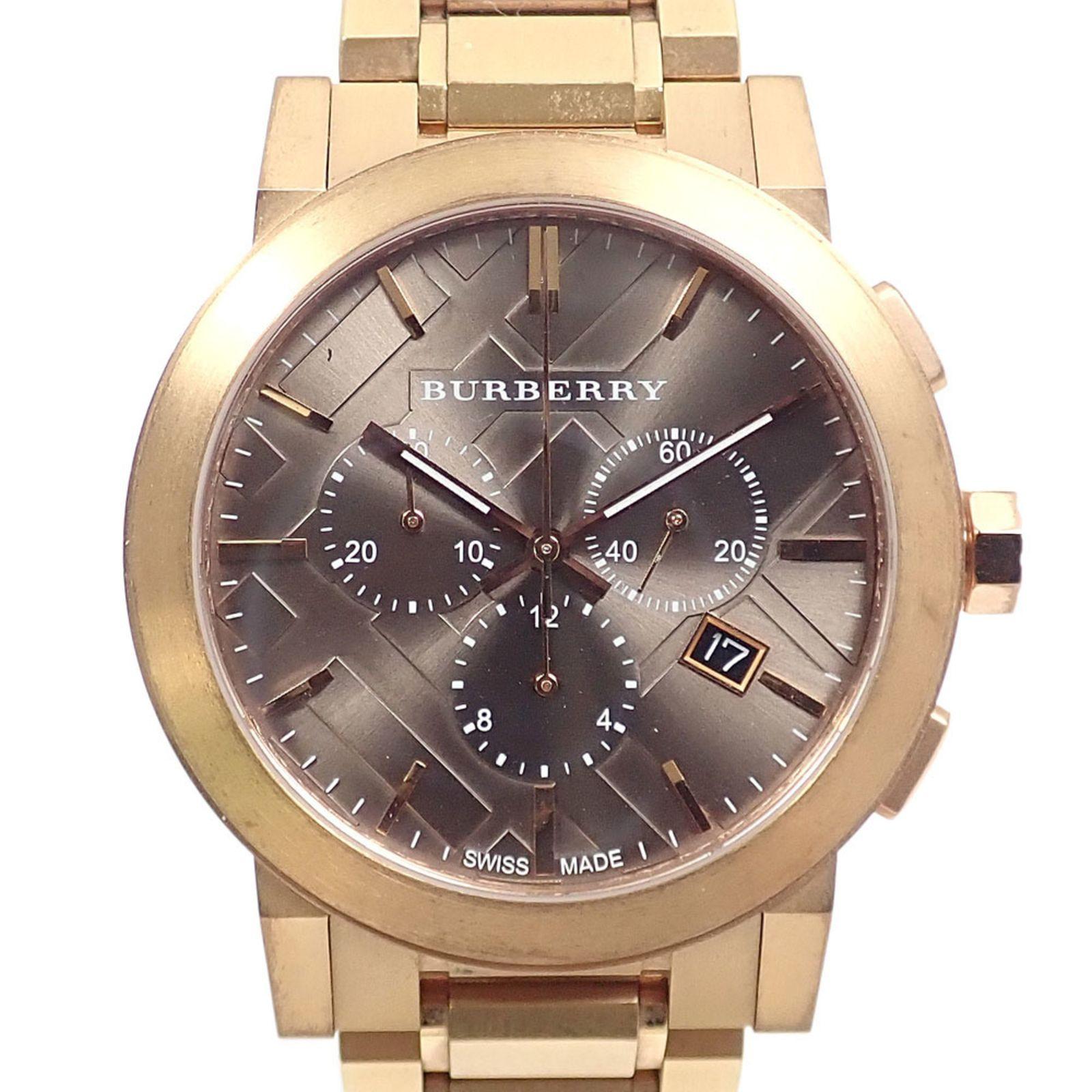 Used Burberry Watch Men s Quartz SS BU9353 Battery Operated Men s Watch