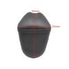 JPMODAO Motorcycle Rear Seat Leather Cushion for Suzuki GSXR1000 09-17 Black