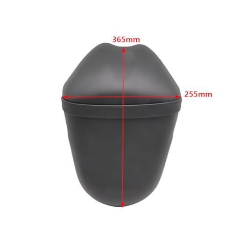 JPMODAO Motorcycle Rear Seat Leather Cushion for Suzuki GSXR1000 09-17 Black