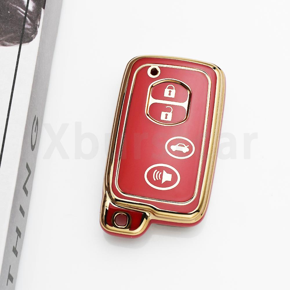 Fashion Tpu For Toyota Land Cruiser Auris Prius 30 Alpha Aqua Lexus Lc 200 Car Key Case 2/3/4 Buttons Remote Cover Shell Holder