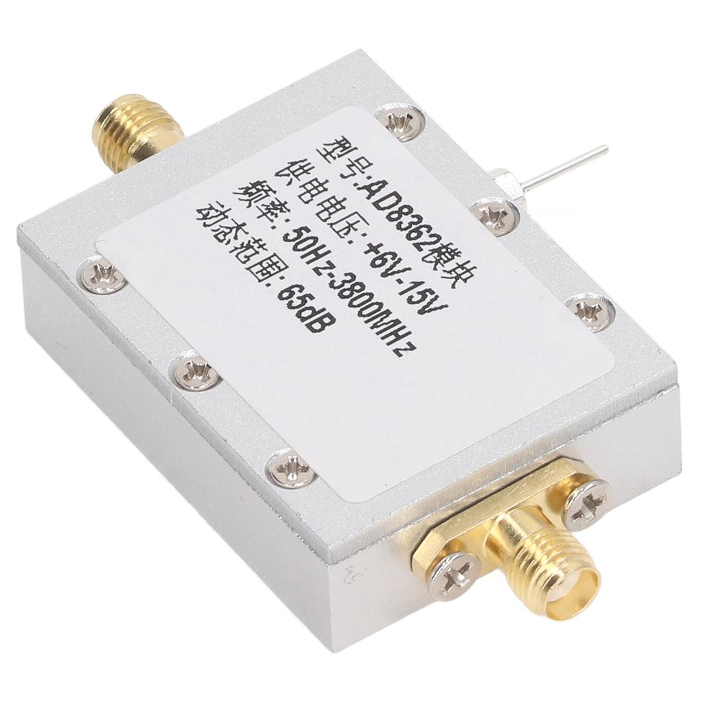 RF Signal Power Meter Logarithmic Frequency Detector ‑75dBm to 16dBm AD8362 for Detection