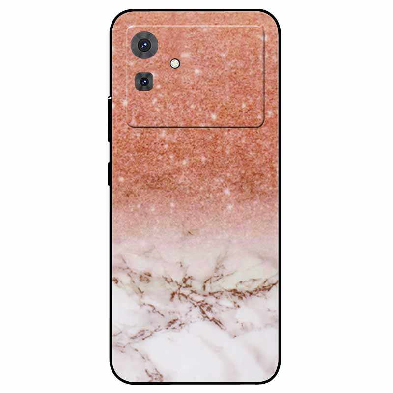 For Cubot Note 21 Case Flower Marble Silicon TPU Soft Phone Bag Cover for CUBOT Note 21 2023 COOL Printing Fundas for Note21