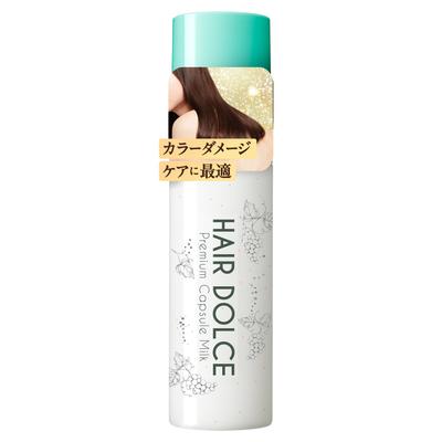 HAIR DOLCE Premium Capsule Milk 100mL Leave-in Treatment Hair Milk Color Damage Care Moisturizing Shiny Chardonnay Scent