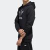Adidas Originals Trefoil Foil Hoodie Men Tops Black GH7774