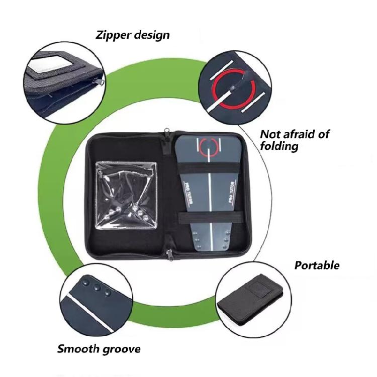 Golf Putting Tutor Driving Range Tees Golf Putting Assistant Tool Golf Instructor Putter Trainer Practice Equipment