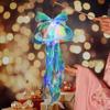 LED Jellyfish Lamp Jellyfish Lantern LED Bow Jellyfish Lamp Colorful Creative Light Up Toys With 3 Light Modes Decoration Lights