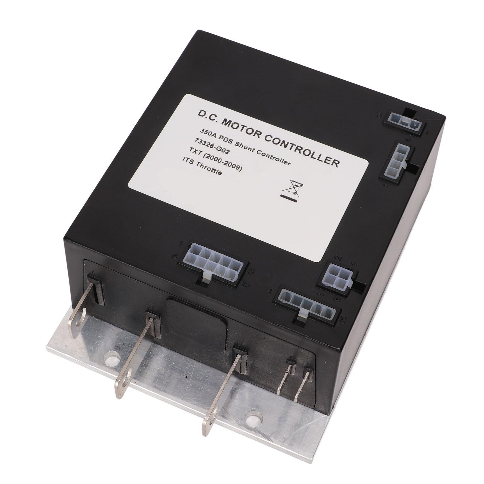 

Контроллер двигателя гольф-кара 36 В 350 А 73326G05 Черный Замена для электрического гольф-кара EZGO TXT PDS 2000–2009 чёрный