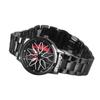Car Wheel Watch Japanese Quartz Movement 30M Waterproof Rotating Racing Car Inspired Wrist Watch