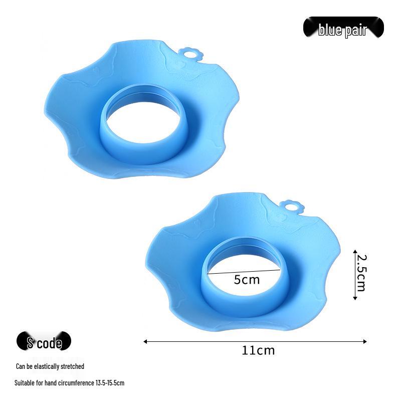 Silicone Anti-Drip Waterproof Wristbands for Makeup Removal and Face Washing