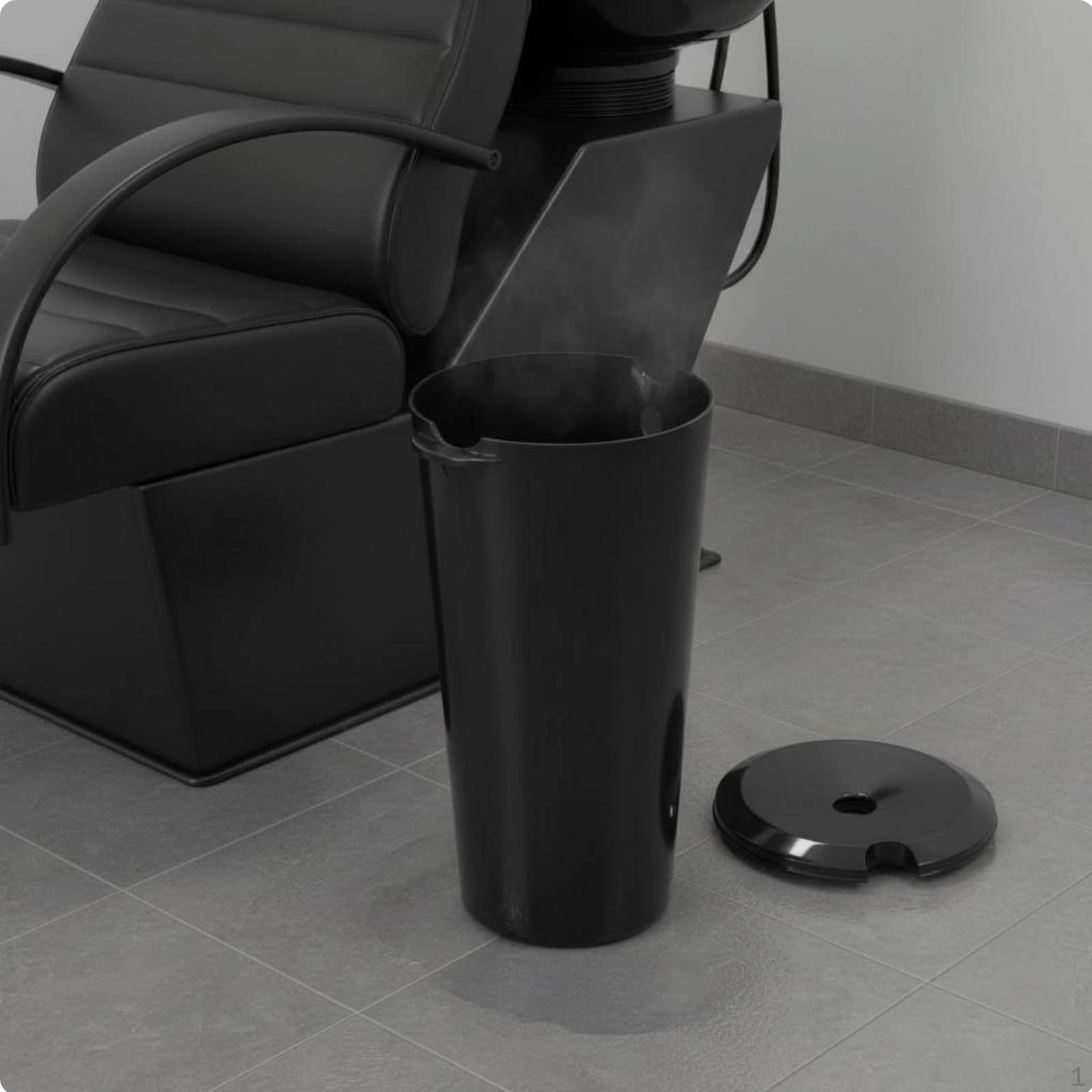 Shampoo Basin Wastewater Bucket Large Capacity Mobile Bowl Drain Portable Salon Hair