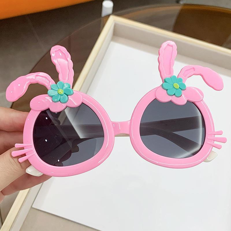 Children'S Sunglasses Fashion Trendy Cartoon Dress Up Glasses Girls Cute Uv Protection Eye Protection Baby Toy Sunglasses