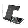 30W LED Fast Wireless Charger 3 In 1 Foldable Charging Station For iPhone 16 15 14 13 12 11  Watch 9 8 7 6 5 Airpods Pro/3