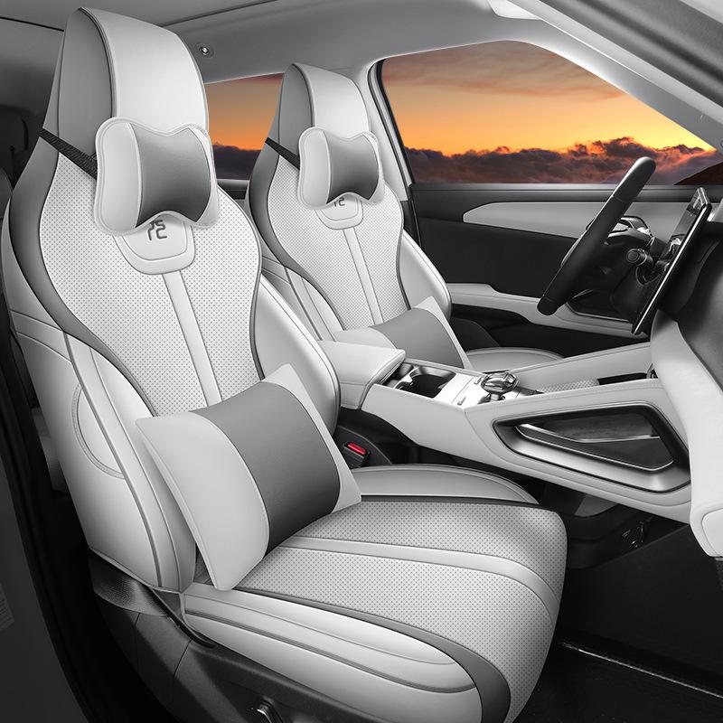 BYD Yuan UP 5-Seater Full Leather Car Seat Cushion, Year-Round Use