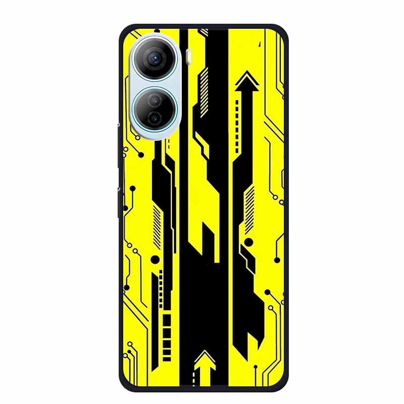 For ZTE Libero 5G IV Case Luxury Cartoon Silicone TPU Back Cover Soft Phone Cases for ZTE Libero5G IV A302 Protective New Fundas