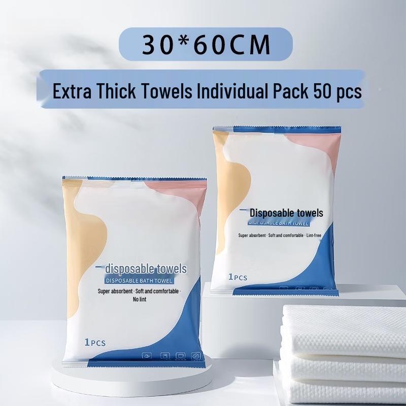 

Handun 50-Pack Individually Wrapped Disposable Towels