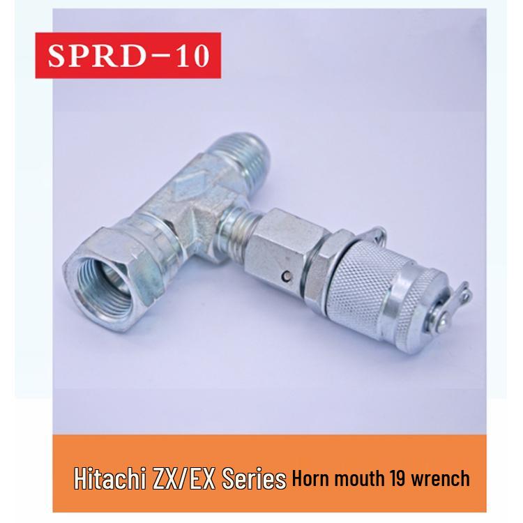 Excavator Hydraulic Pressure Gauge Adapter Set