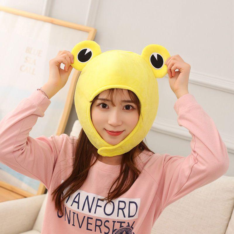 New expression big ears frog headgear hat, photo props photo props, cartoon headgear