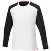 Mizuno Snow White Long Sleeve Training Size S Men's Moché T-Shirt, (32MAA511), Moisture-Wicking, Quick-Drying