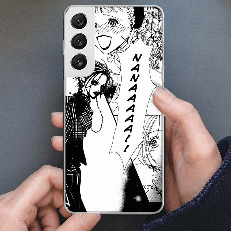 Nana Anime Na Na Girl Phone Case For Samsung Galaxy M12 M21 M30S M31 M32 M51 M52 Note 8 9 10 20 J4 J6 Plus J8 Soft Silicone Cove