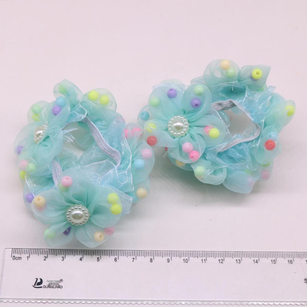 Children's Princess Flower Hair Tie - Cute Hair Accessories for Girls