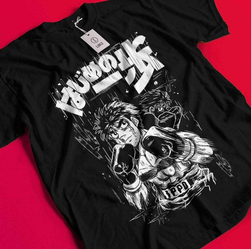 

Hajime No Ippo T-Shirt Makunouchi Shirt Mamoru Ichiro Miyata Tshirt Ryo Mashiba BB1017 XL