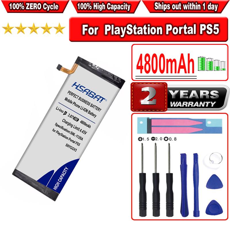 HSABAT 4800mAh SNYGGV3 Battery for Sony PlayStation Portal PS5 Handheld game console