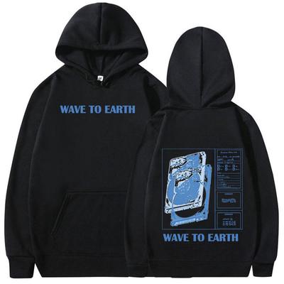 Sudadera con Capucha de la Banda Coreana Wave To Earth Tour 2024 Hombres Mujeres Moda Hip Hop Sudadera con Capucha Ropa Kpop Sudaderas Oversize