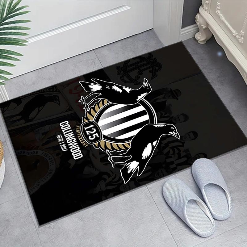 1pc Football Team Design Area Rug - Non-Slip, Soft & Cozy Floor Mat for Living Room, Bedroom, Office - Indoor/Outdoor Decorative Carpet