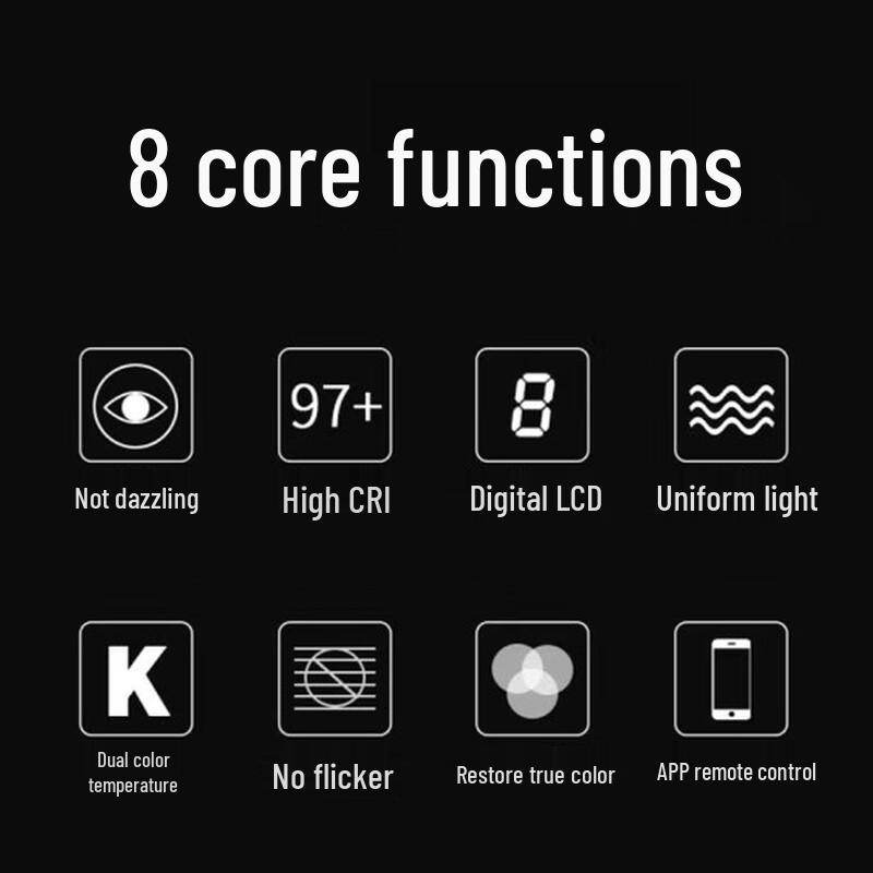 GVM 60W Bi-Color LED Ring Light Kit