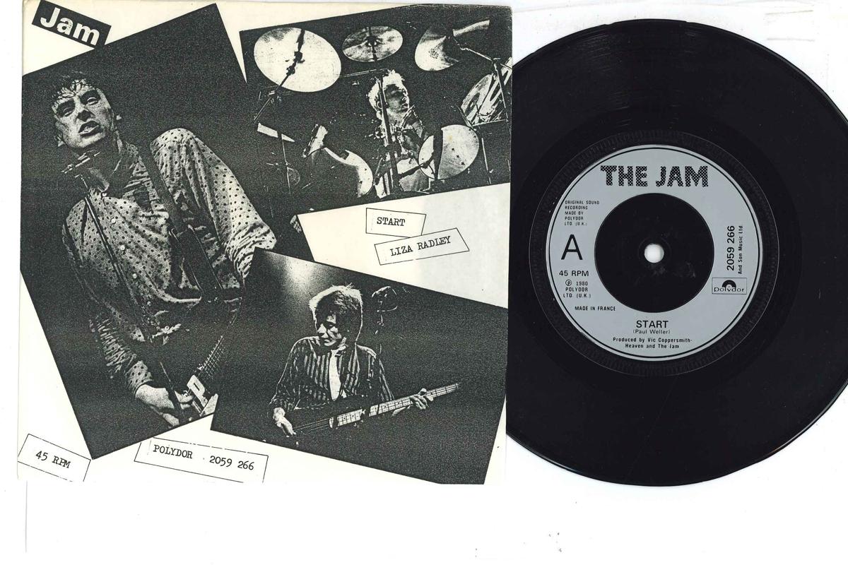 

7inch Record JAM - Start / Liza Radley 2059266 POLYDOR 1980 France Rock Used