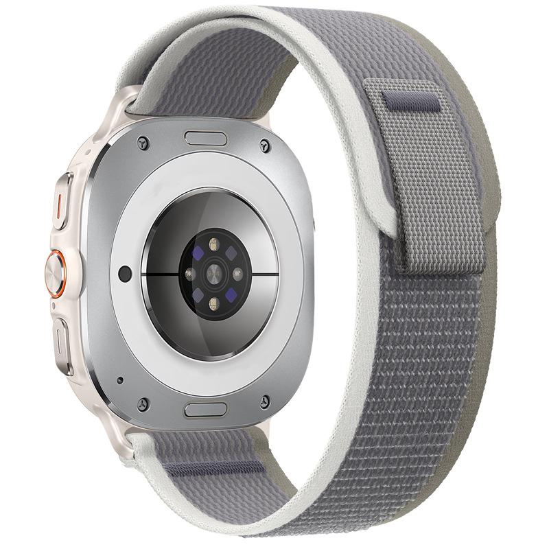 Trail Loop Strap for Samsung Galaxy Watch Ultra 47mm Nylon Bracelet Wristband for Galaxy Watch 8 Ultra 47mm Breathable Belt