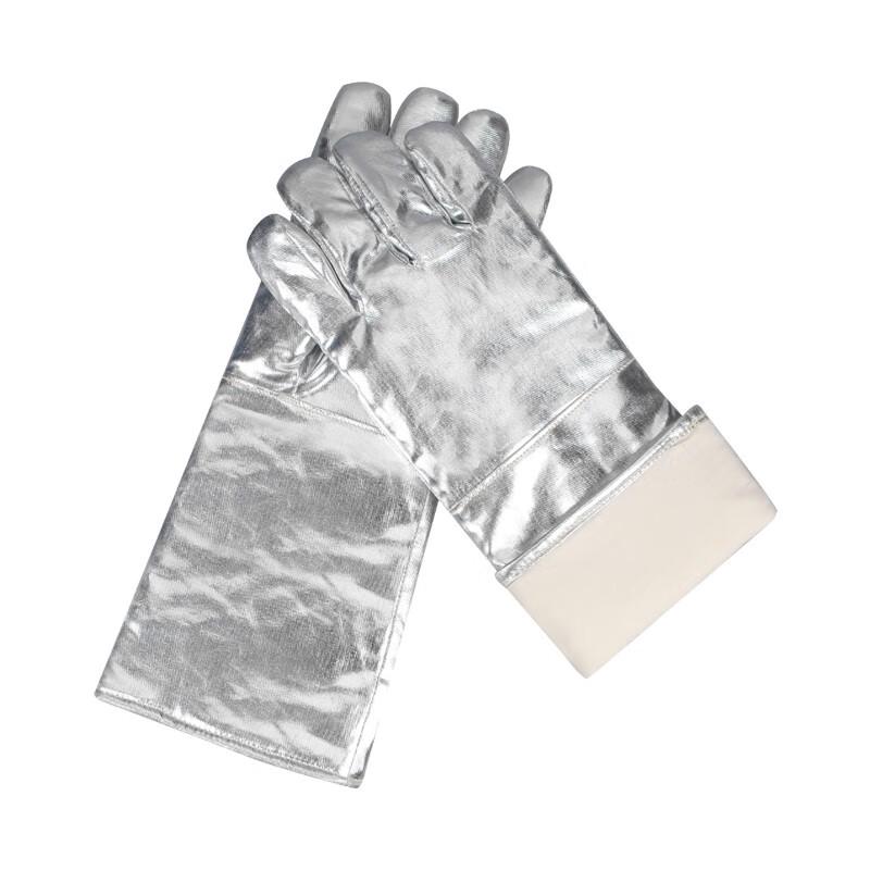 Aramid Aluminized Industrial Heat Resistant Gloves