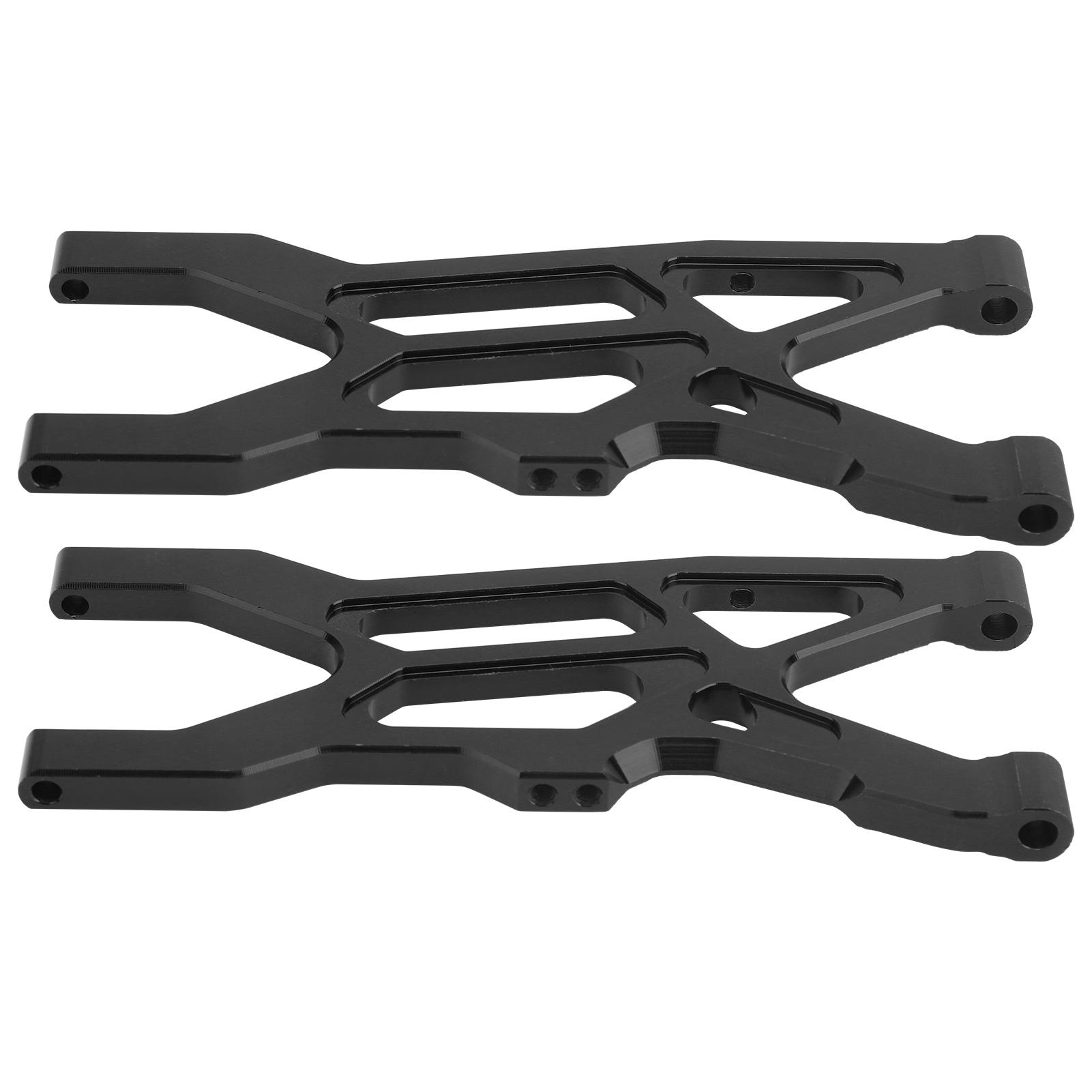 

1 Pair RC Aluminum Alloy Front Lower Suspension Arm Fit for ARRMA 1 10 Remote Control Car чорний