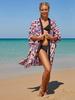 European & American Beach Cover-Up Cardigan - Seaside Vacation Robe & Bikini Swimsuit Dress