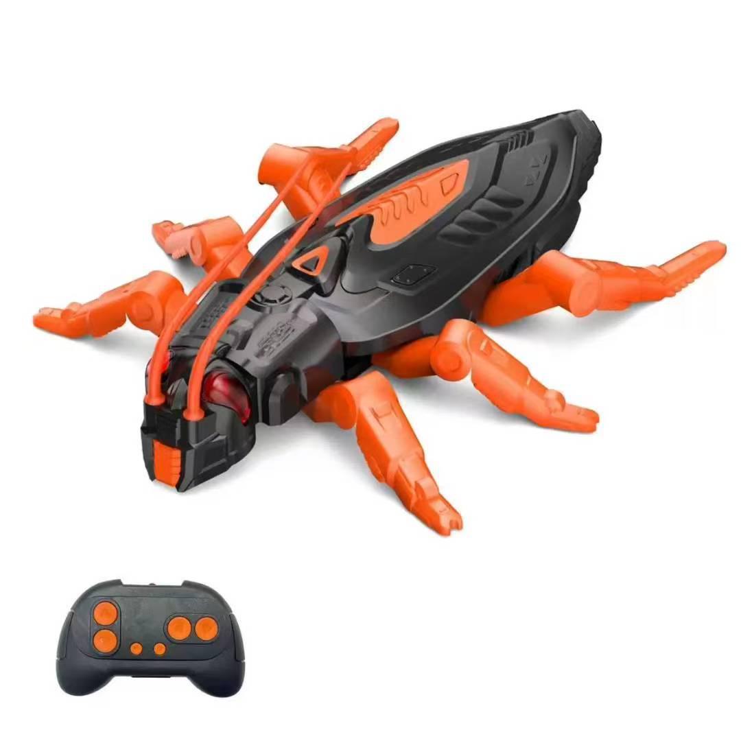 

Color-Changing Dragon Gecko Climbing Car: Rechargeable Halloween Prank Toy for Kids