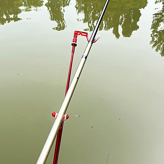 Corner Pole Stand 8MM Interface Left Right Adjustable 180 Degrees Rotatable Fish Pole