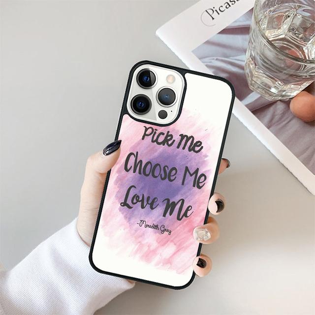 greys anatomy Painted Phone Case Cover For iPhone 17 Air 15 16 14 13 12 Pro Max 11 Pro Max Plus Coque Shell