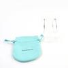 TIFFANY&Co. Pierce Diamond Hoop Pierce Silver 925 Women Used