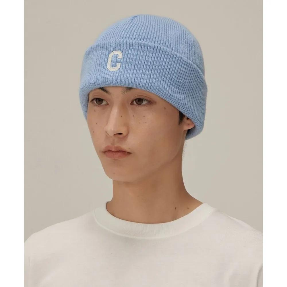 C Logo Basic Acrylic Beanie Sky Blue CO2404CA52SB 276882 F